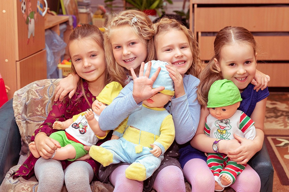 В садике. Выпускные альбомы СПБ. Фотограф в Садик и Школу