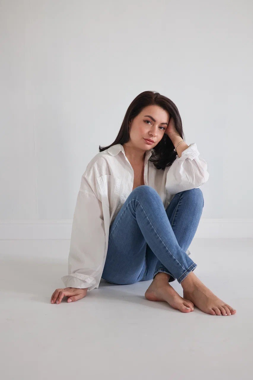 Фотосессия Ольги в светлом стиле. Фотограф ANNA GEREIHAN