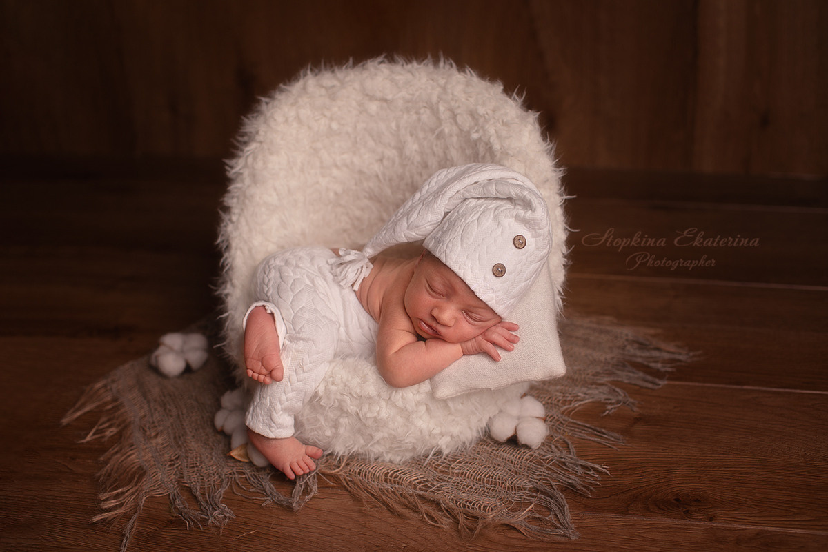 Портфолио фотосессия для новорожденных. Фотограф новорождённых и детей до года на КМВ
