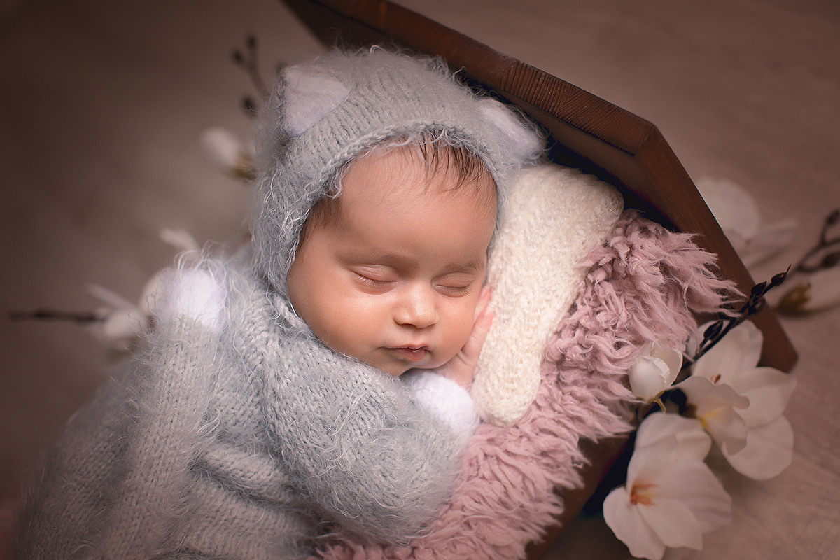 Портфолио фотосессия для новорожденных. Фотограф новорождённых и детей до года на КМВ