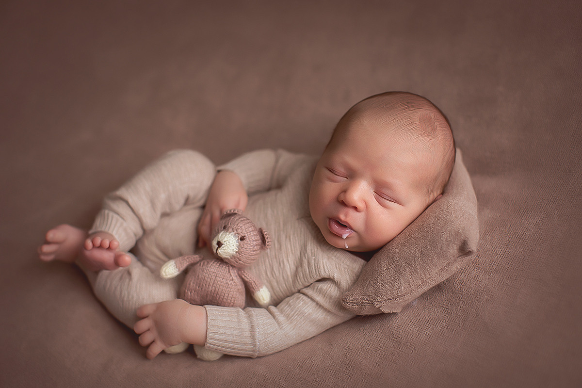 Портфолио фотосессия для новорожденных. Фотограф новорождённых и детей до года на КМВ