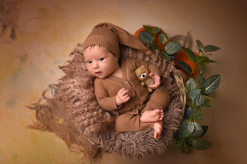 Портфолио фотосессия для новорожденных. Фотограф новорождённых и детей до года на КМВ
