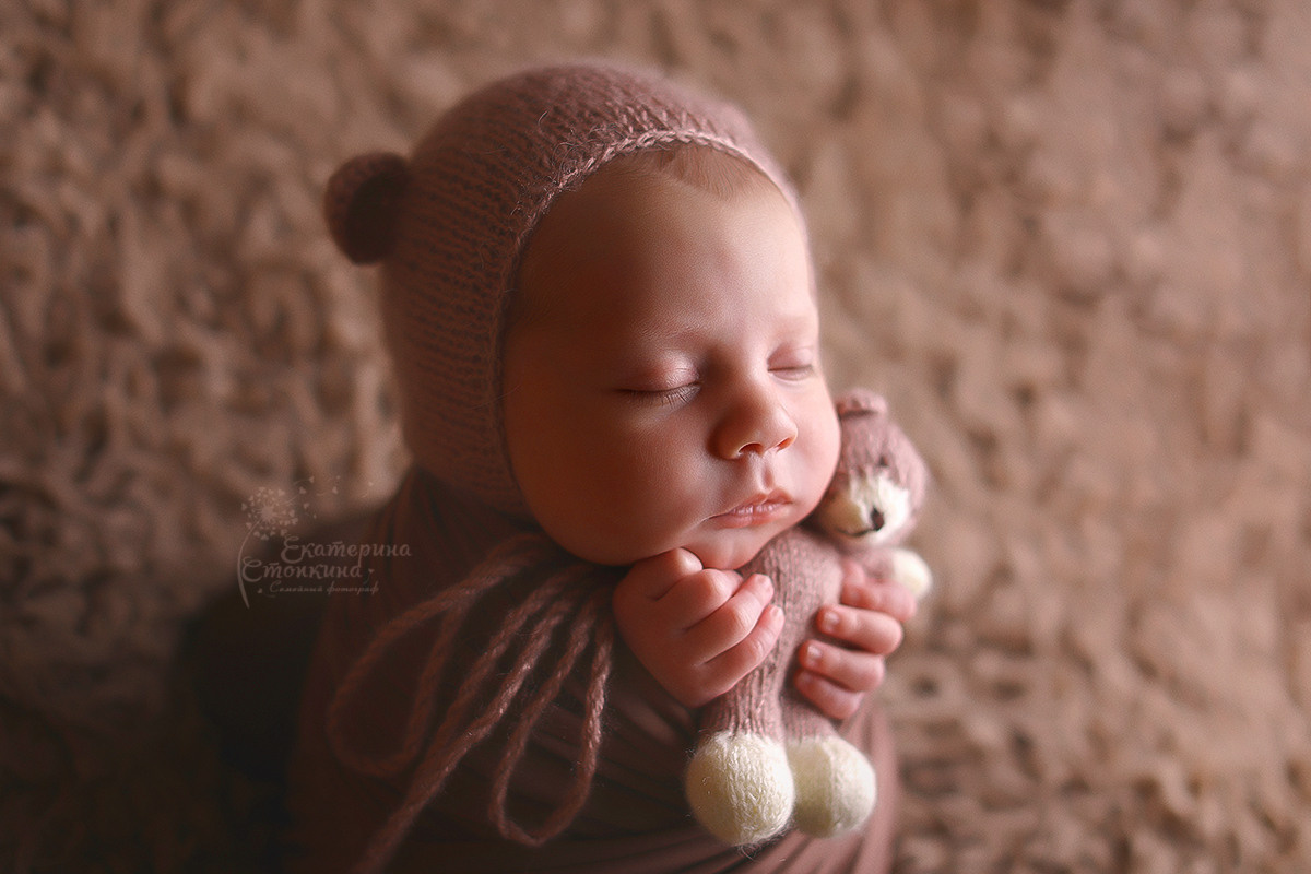 Портфолио фотосессия для новорожденных. Фотограф новорождённых и детей до года на КМВ