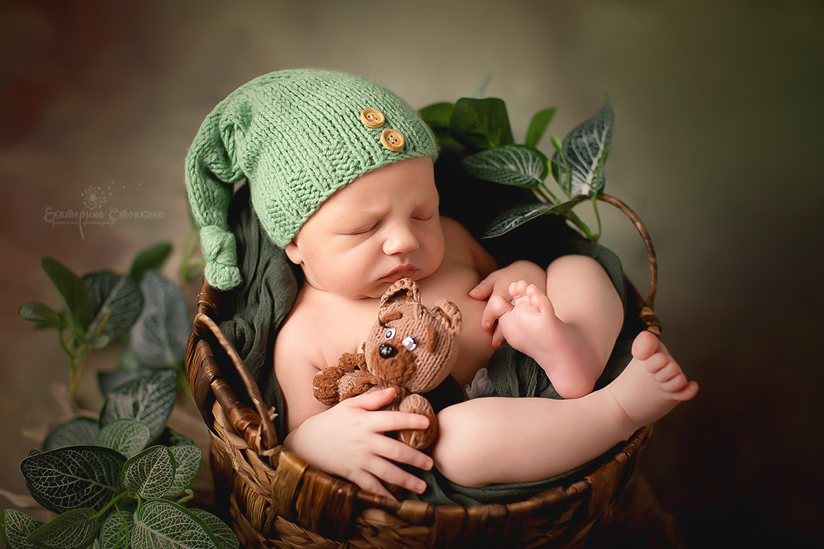Портфолио фотосессия для новорожденных. Фотограф новорождённых и детей до года на КМВ