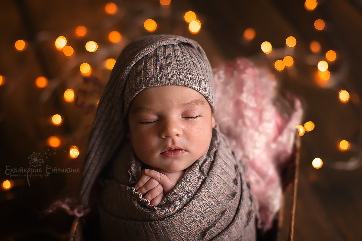 Портфолио фотосессия для новорожденных. Фотограф новорождённых и детей до года на КМВ