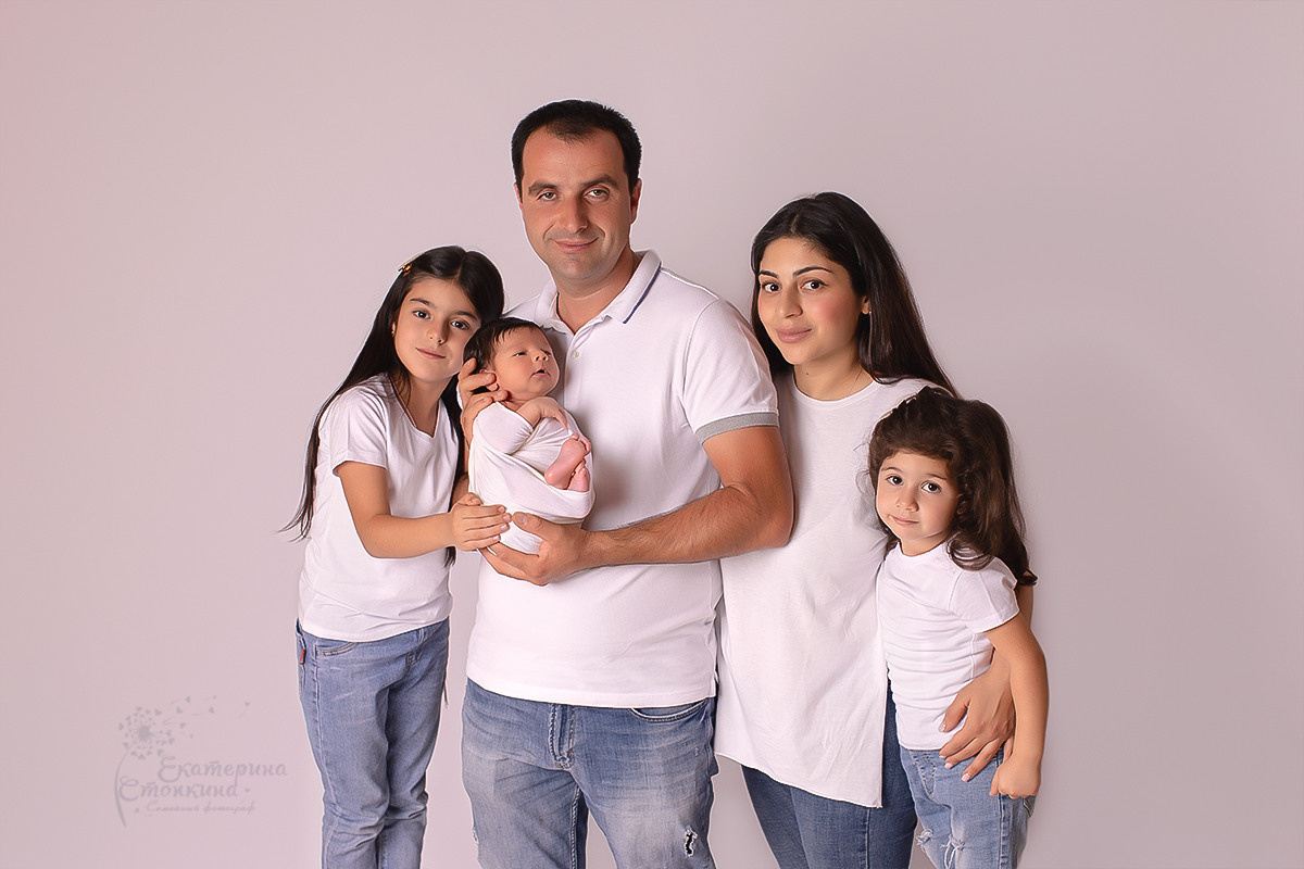 Портфолио фотосессия для новорожденных. Фотограф новорождённых и детей до года на КМВ