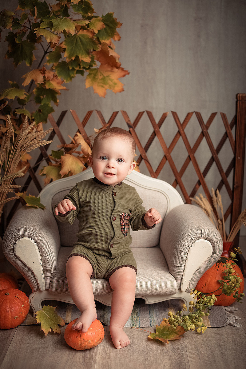 Малыш 5 — 18 месяцев. Фотограф новорождённых и детей до года на КМВ