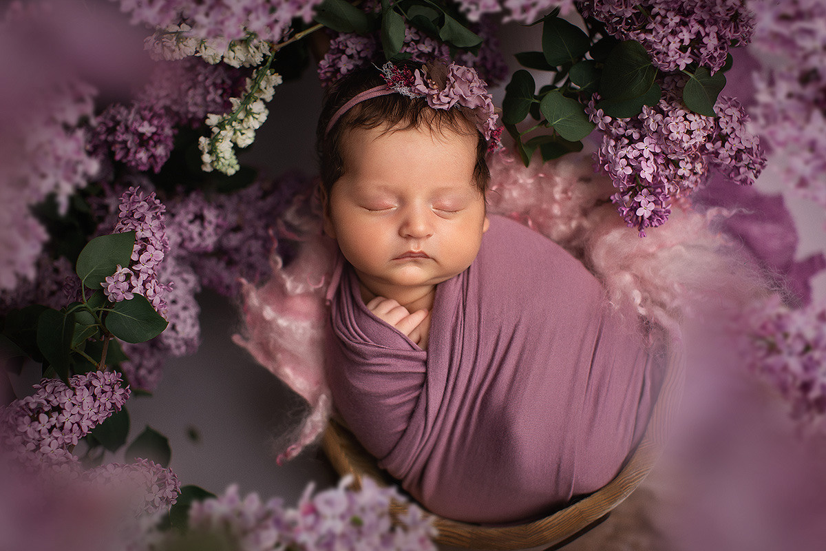 Портфолио фотосессия для новорожденных. Фотограф новорождённых и детей до года на КМВ