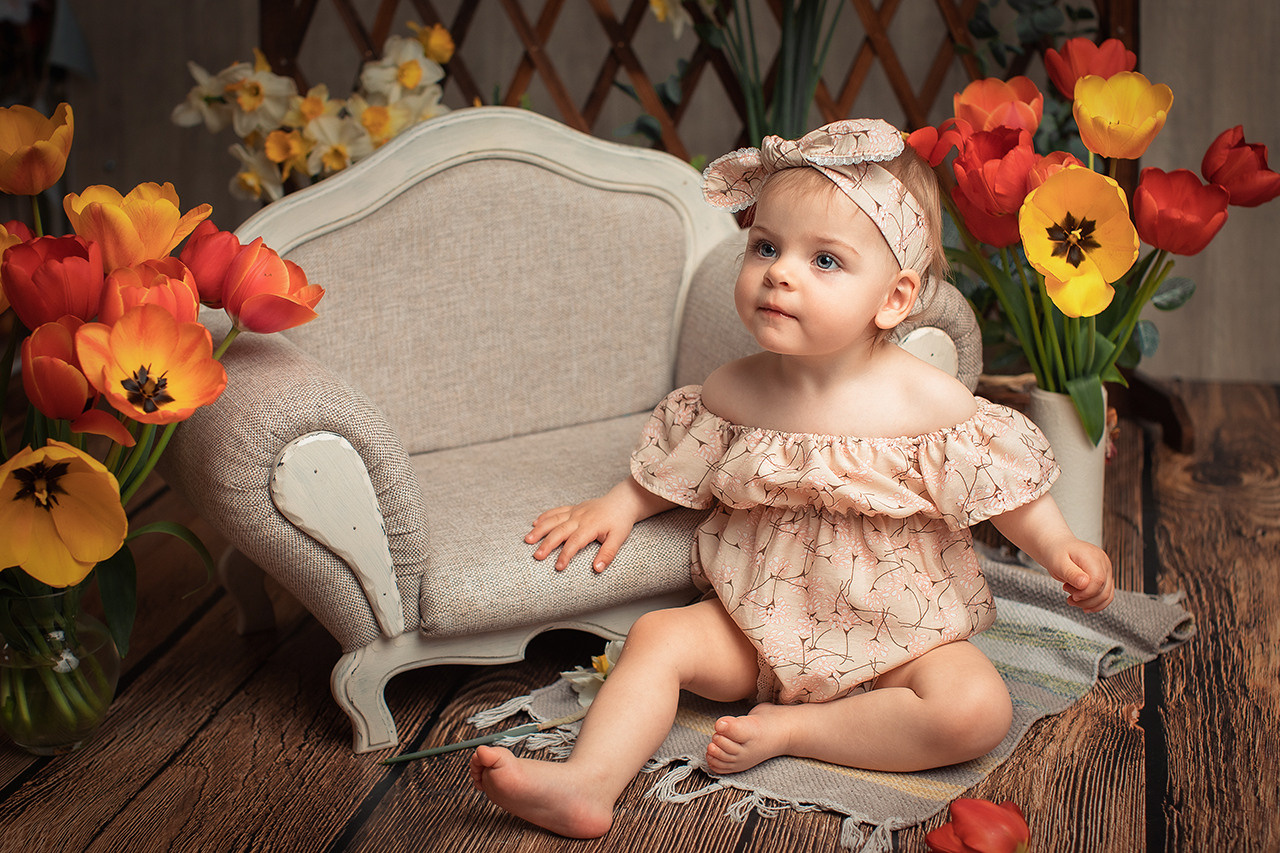 Малыш 5 — 18 месяцев. Фотограф новорождённых и детей до года на КМВ