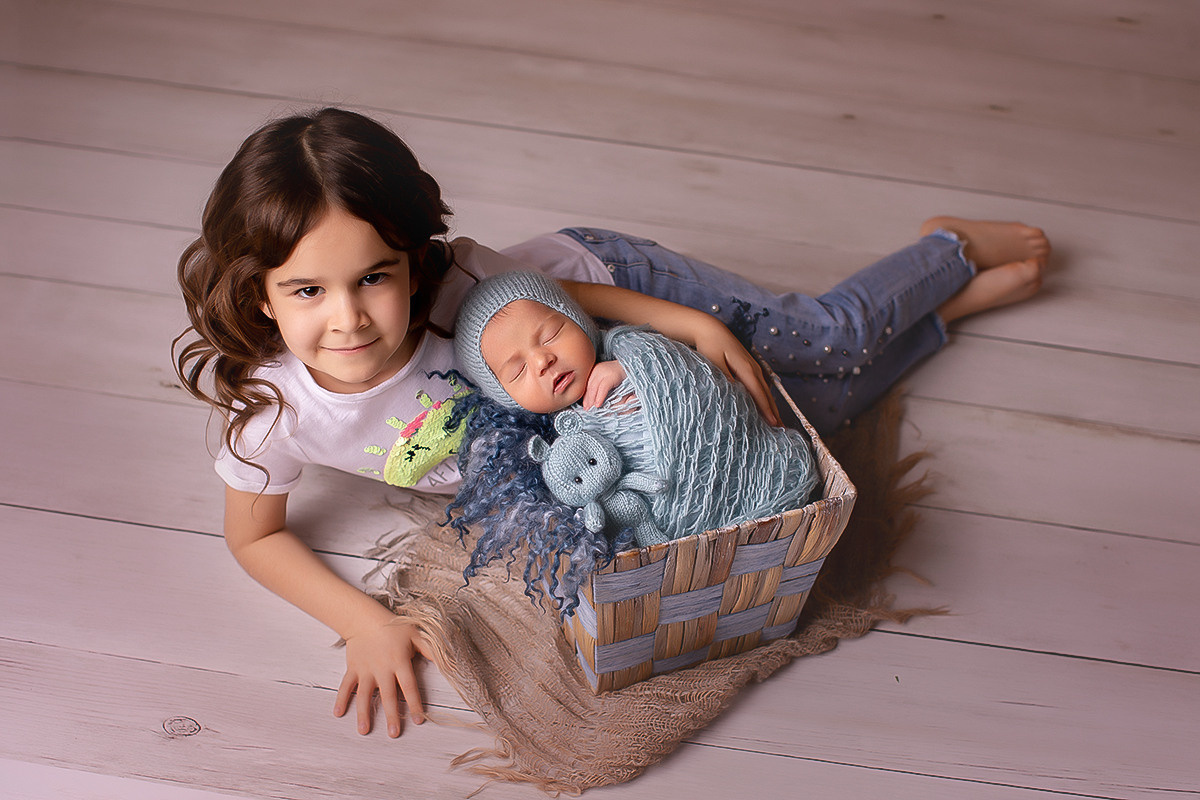 Портфолио фотосессия для новорожденных. Фотограф новорождённых и детей до года на КМВ