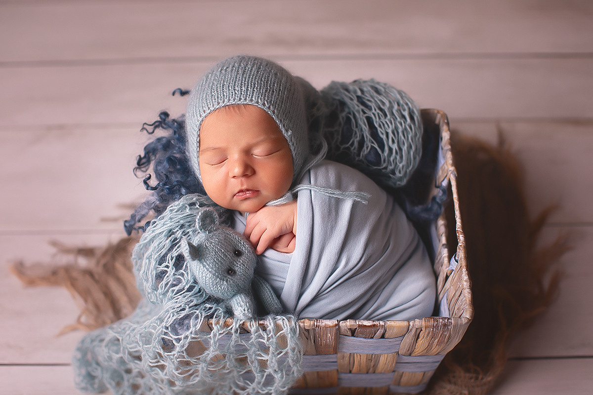 Портфолио фотосессия для новорожденных. Фотограф новорождённых и детей до года на КМВ