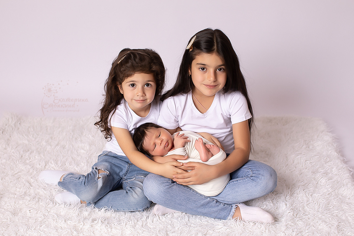 Портфолио фотосессия для новорожденных. Фотограф новорождённых и детей до года на КМВ