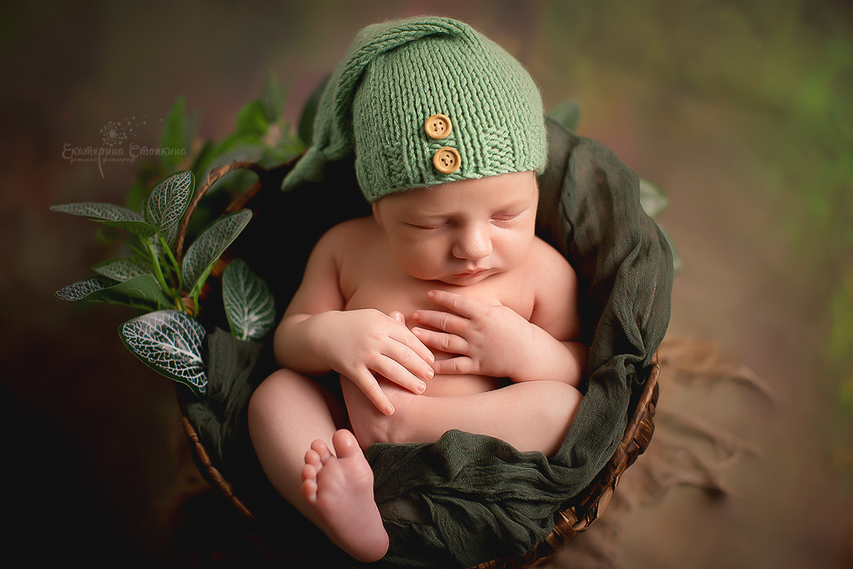 Портфолио фотосессия для новорожденных. Фотограф новорождённых и детей до года на КМВ