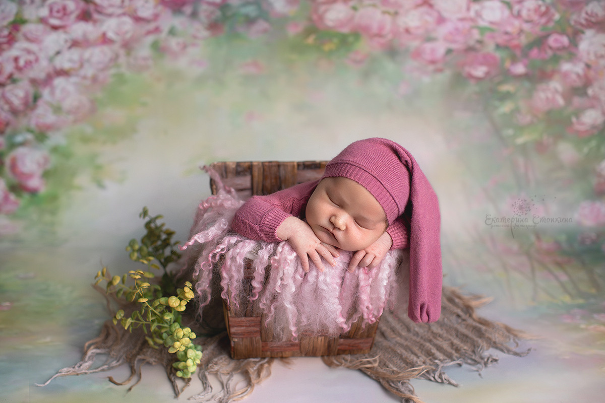 Портфолио фотосессия для новорожденных. Фотограф новорождённых и детей до года на КМВ