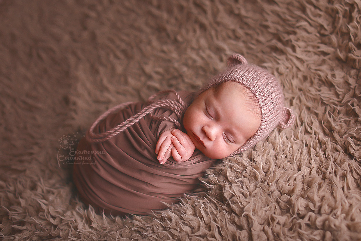 Портфолио фотосессия для новорожденных. Фотограф новорождённых и детей до года на КМВ