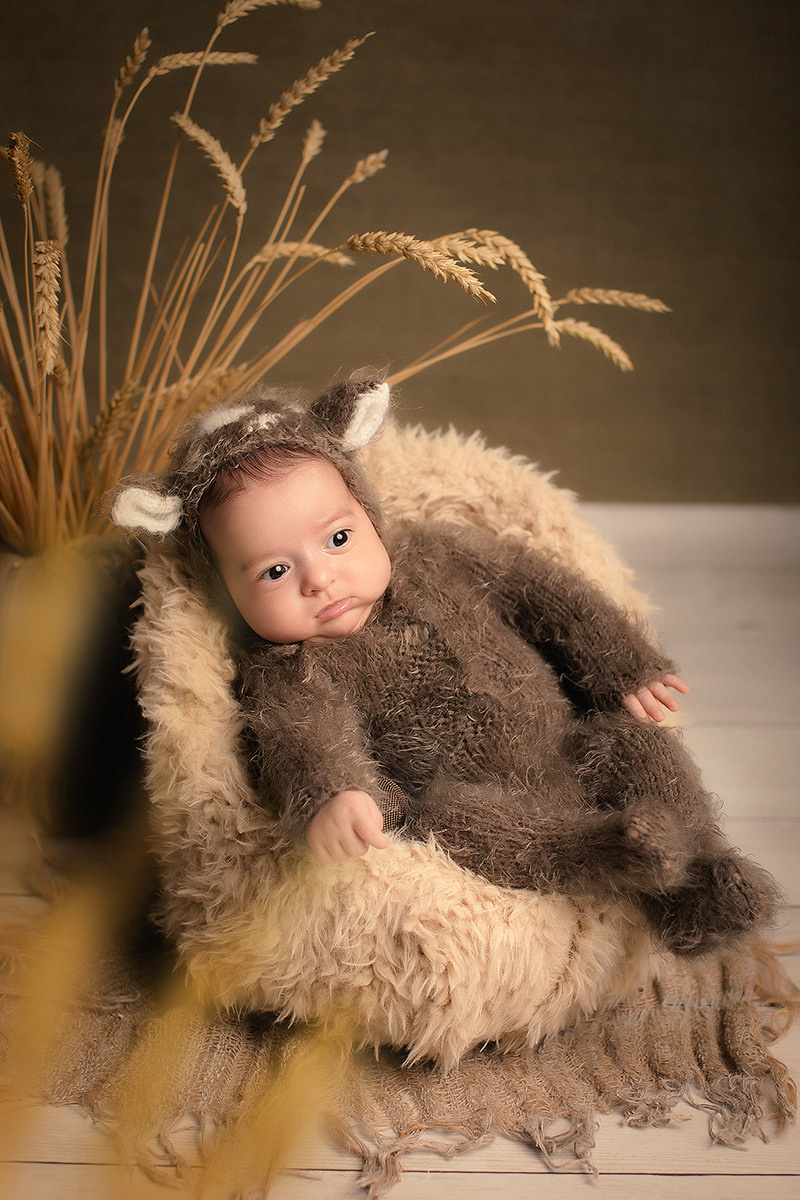 Малыш 5 — 18 месяцев. Фотограф новорождённых и детей до года на КМВ