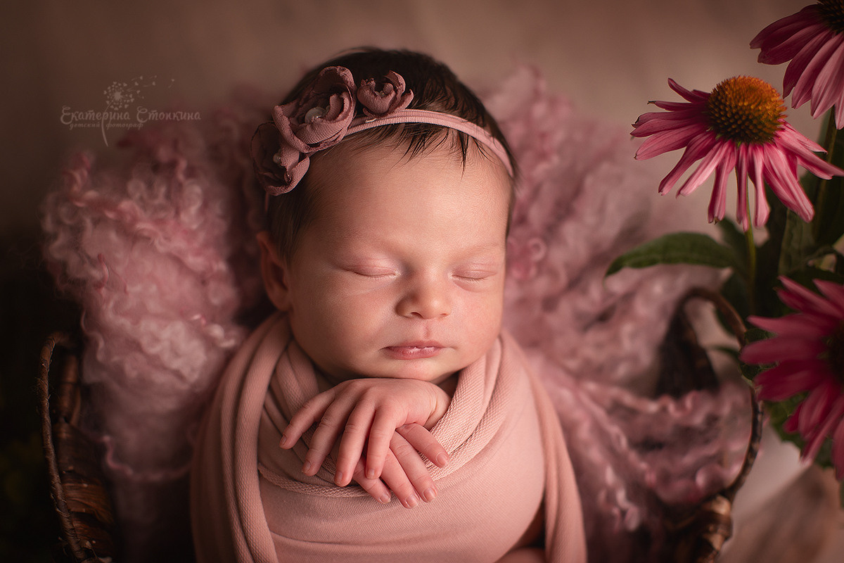 Портфолио фотосессия для новорожденных. Фотограф новорождённых и детей до года на КМВ