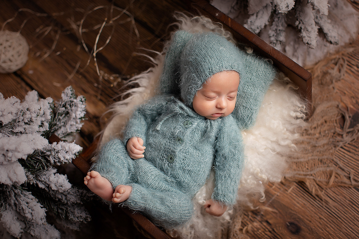 Портфолио фотосессия для новорожденных. Фотограф новорождённых и детей до года на КМВ