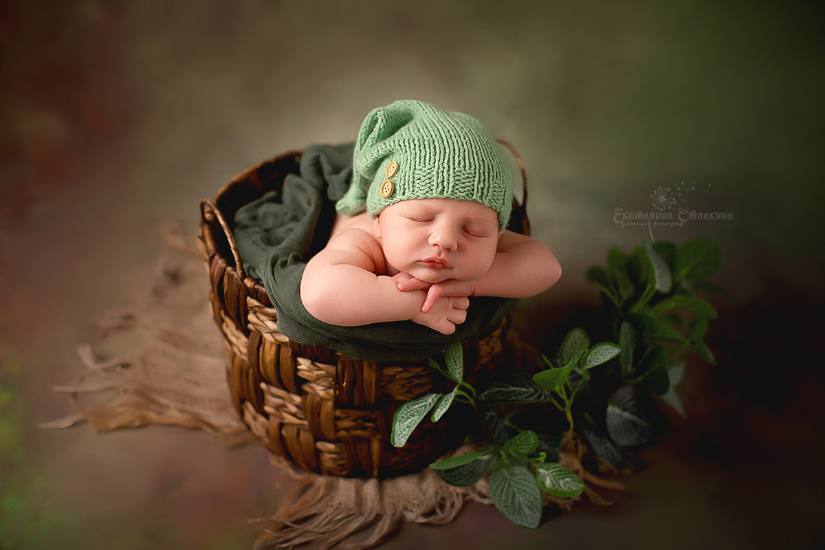 Портфолио фотосессия для новорожденных. Фотограф новорождённых и детей до года на КМВ