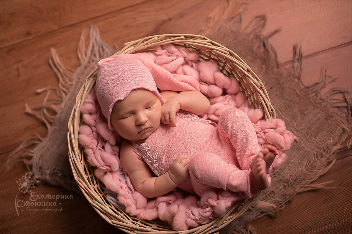 Портфолио фотосессия для новорожденных. Фотограф новорождённых и детей до года на КМВ