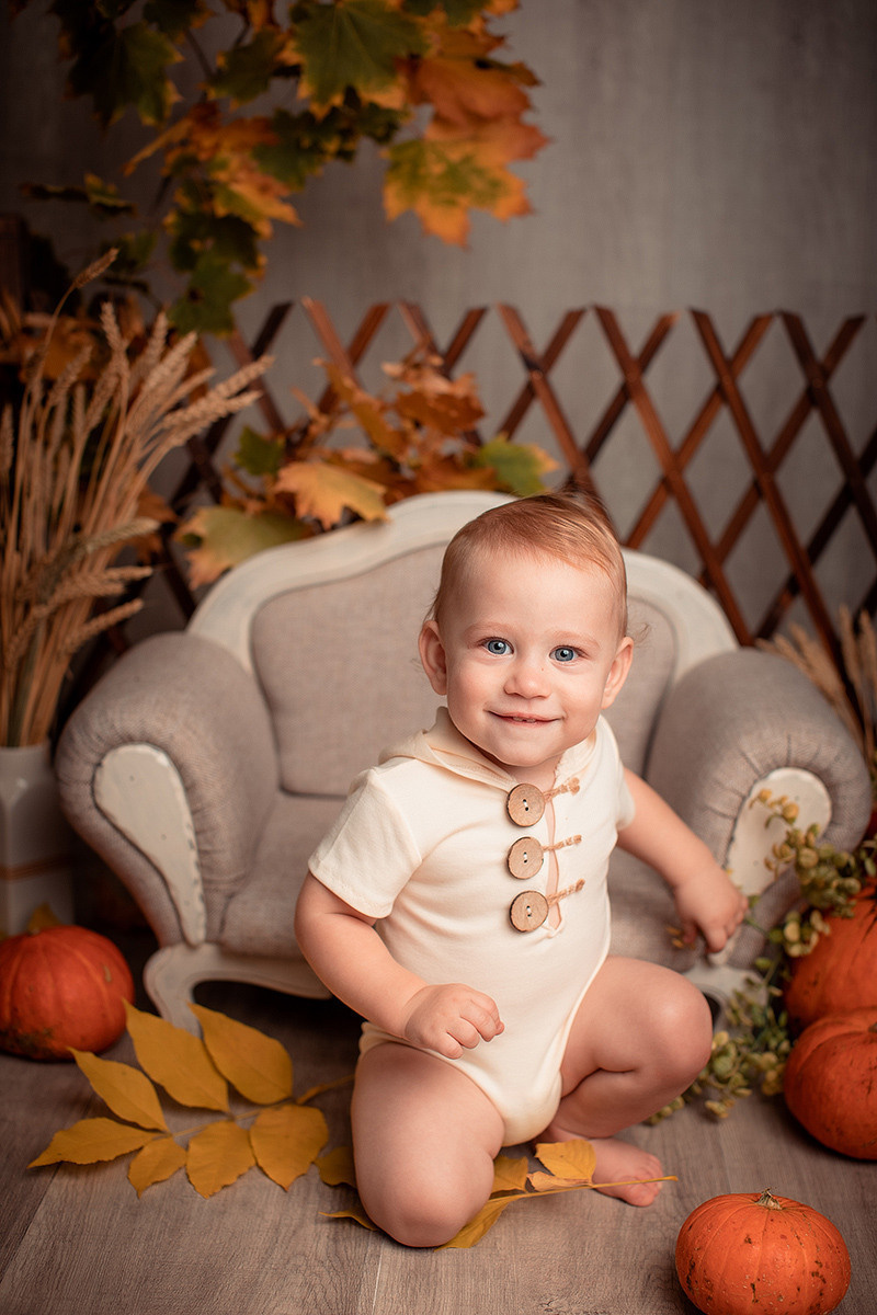 осення детская фотосессия