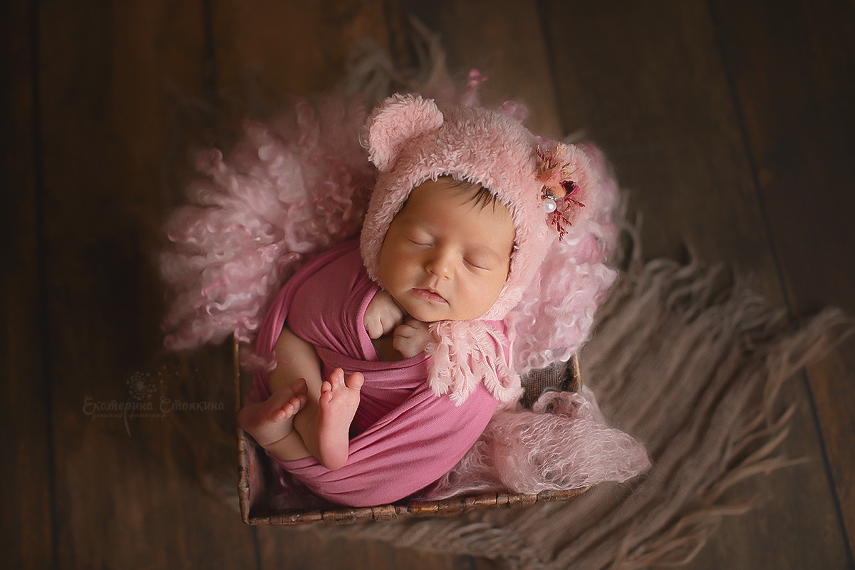 Портфолио фотосессия для новорожденных. Фотограф новорождённых и детей до года на КМВ