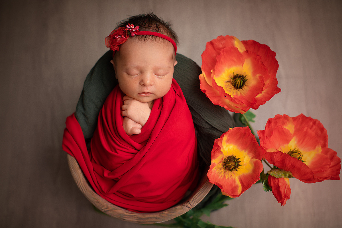 Портфолио фотосессия для новорожденных. Фотограф новорождённых и детей до года на КМВ