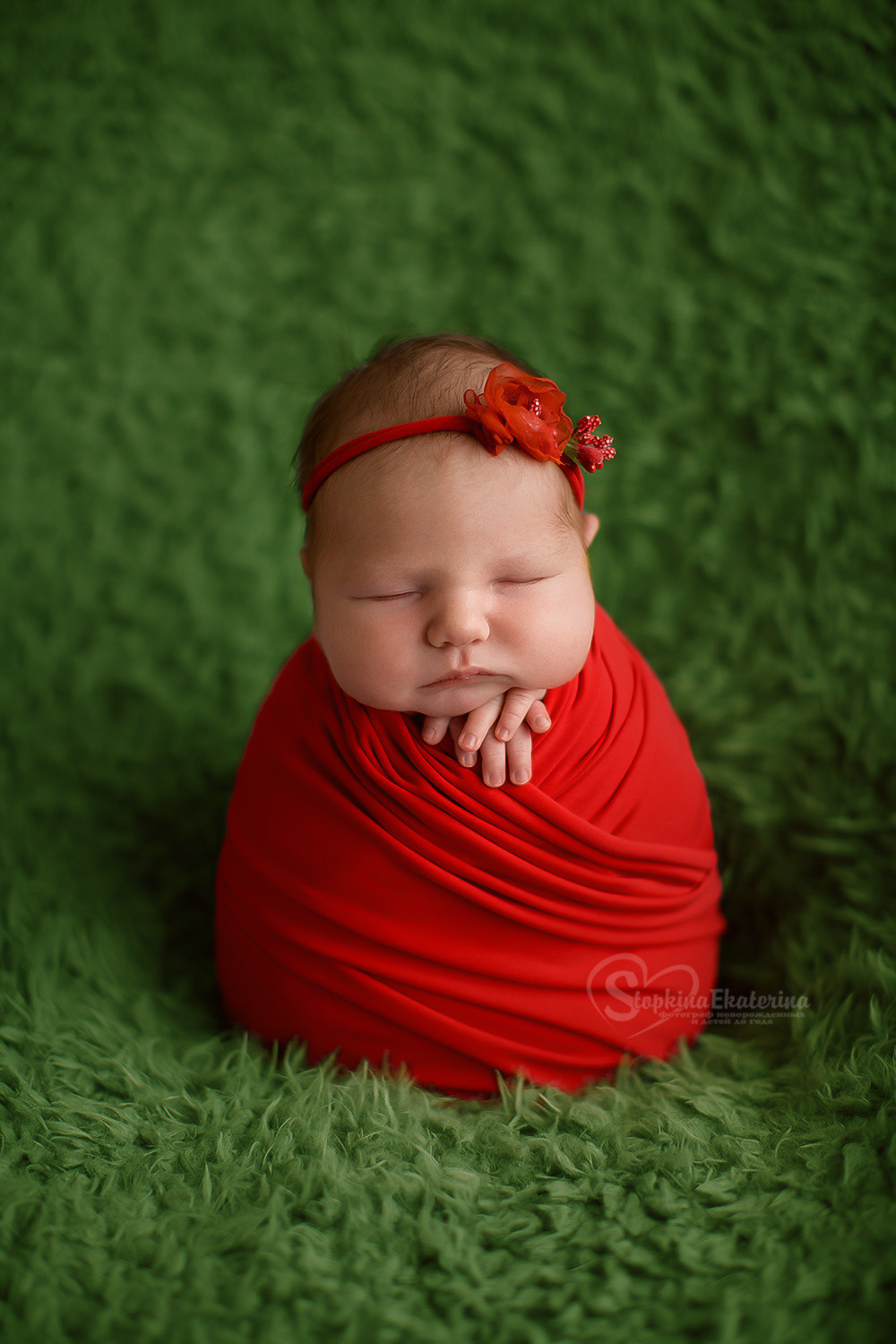 Портфолио фотосессия для новорожденных. Фотограф новорождённых и детей до года на КМВ
