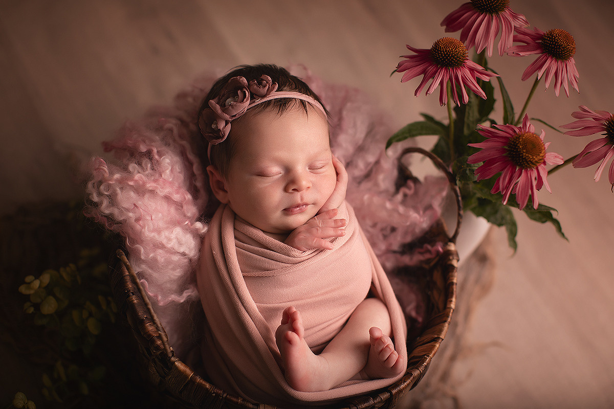 Портфолио фотосессия для новорожденных. Фотограф новорождённых и детей до года на КМВ