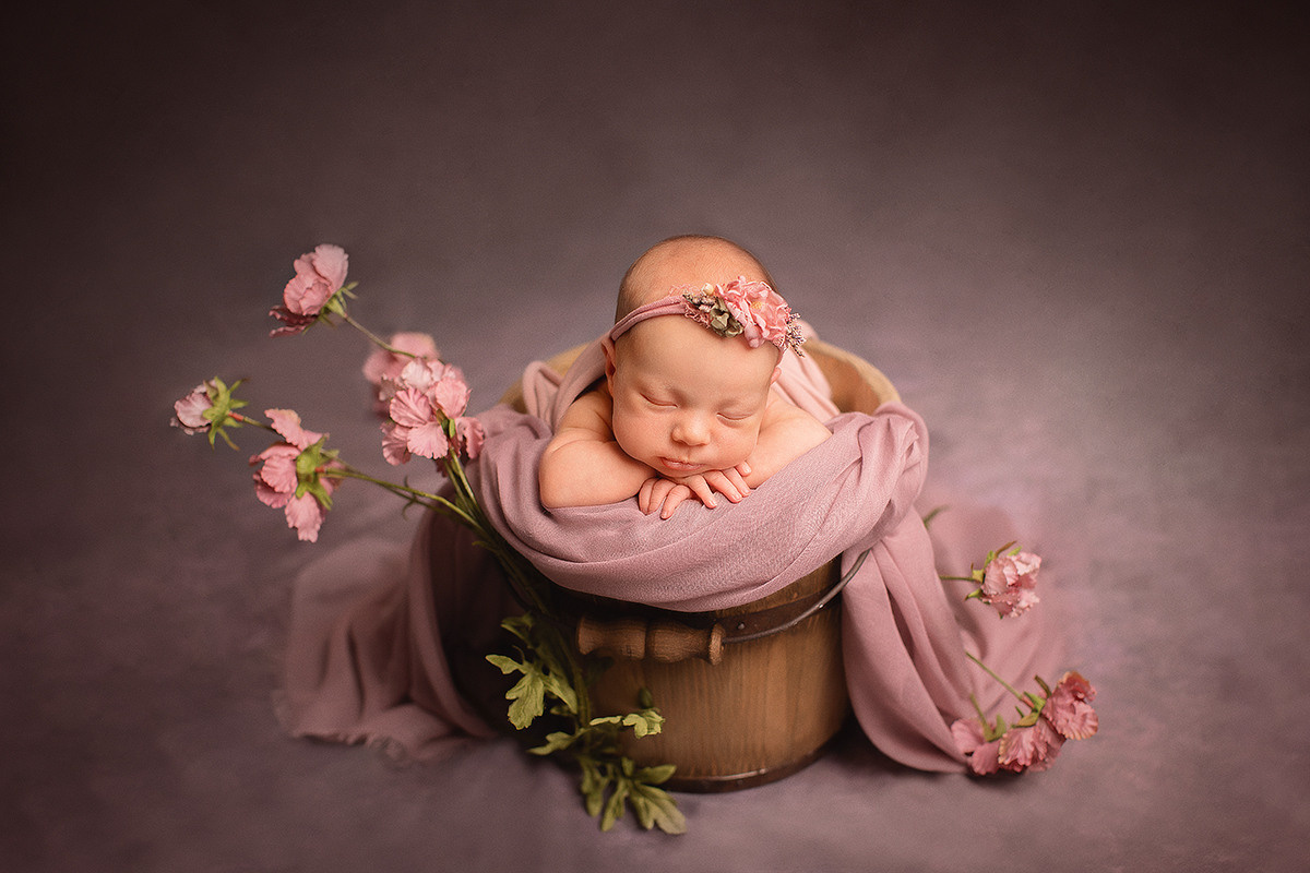 Портфолио фотосессия для новорожденных. Фотограф новорождённых и детей до года на КМВ