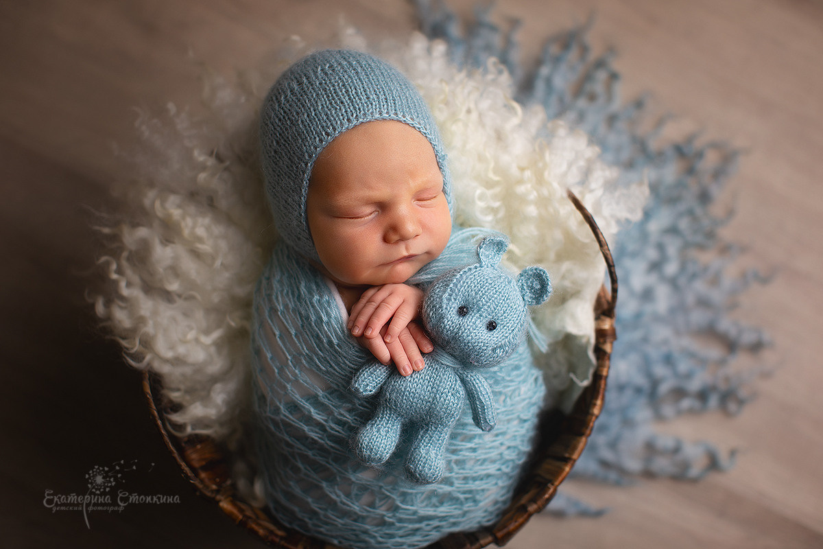 Портфолио фотосессия для новорожденных. Фотограф новорождённых и детей до года на КМВ