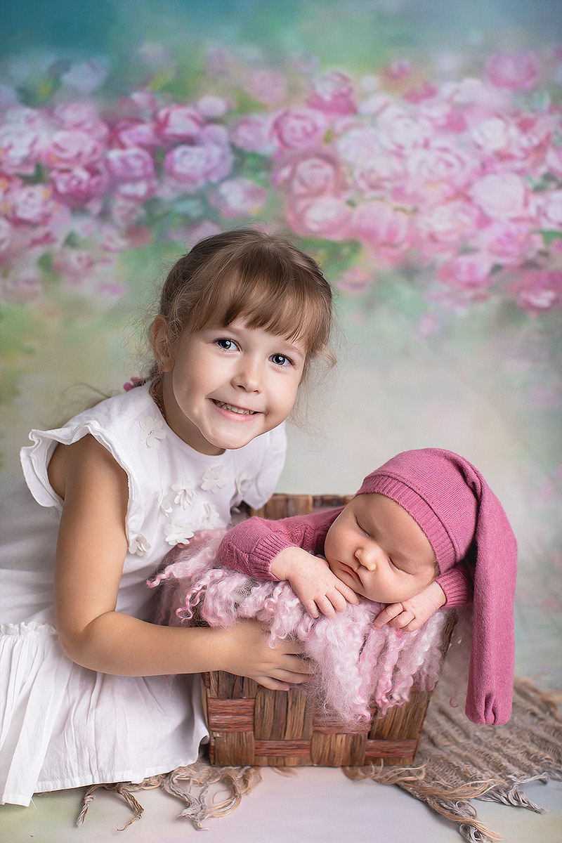 Портфолио фотосессия для новорожденных. Фотограф новорождённых и детей до года на КМВ