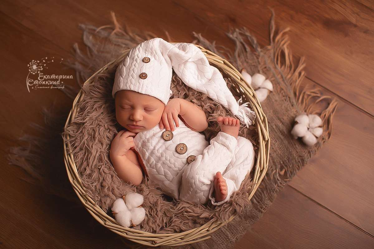 Портфолио фотосессия для новорожденных. Фотограф новорождённых и детей до года на КМВ