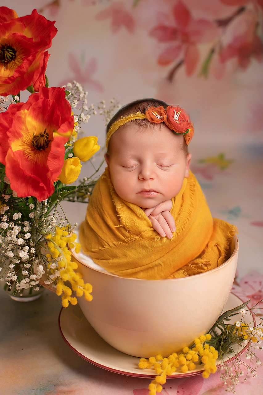 Портфолио фотосессия для новорожденных. Фотограф новорождённых и детей до года на КМВ