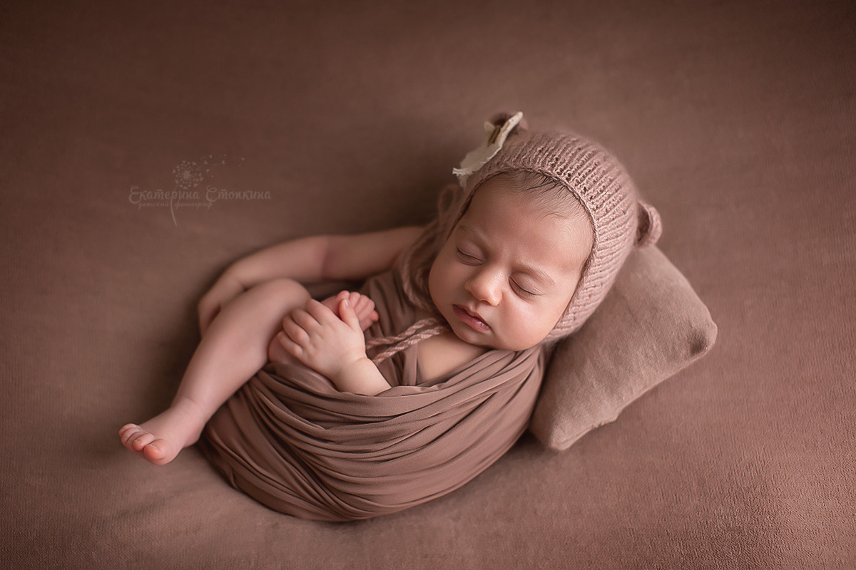 Портфолио фотосессия для новорожденных. Фотограф новорождённых и детей до года на КМВ