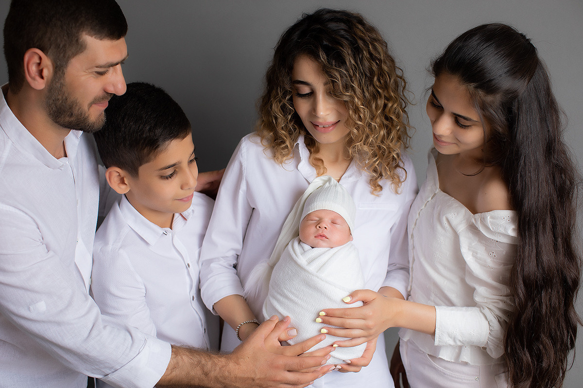 Портфолио фотосессия для новорожденных. Фотограф новорождённых и детей до года на КМВ