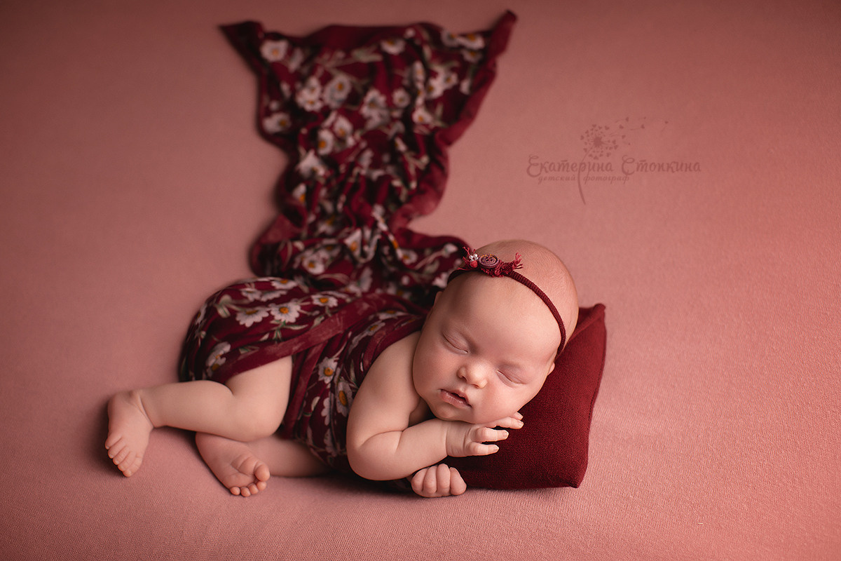Портфолио фотосессия для новорожденных. Фотограф новорождённых и детей до года на КМВ