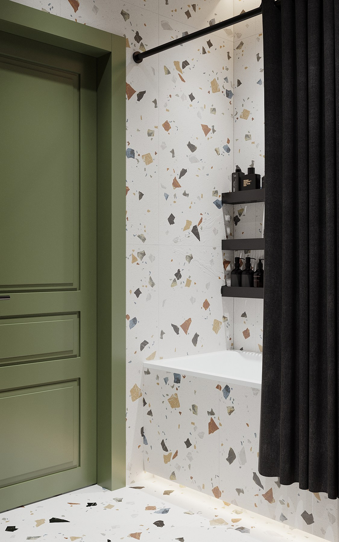 ЖК НОВАЯ БОРОВАЯ S32 м. кв. Дизайн интерьера TATA VOLK