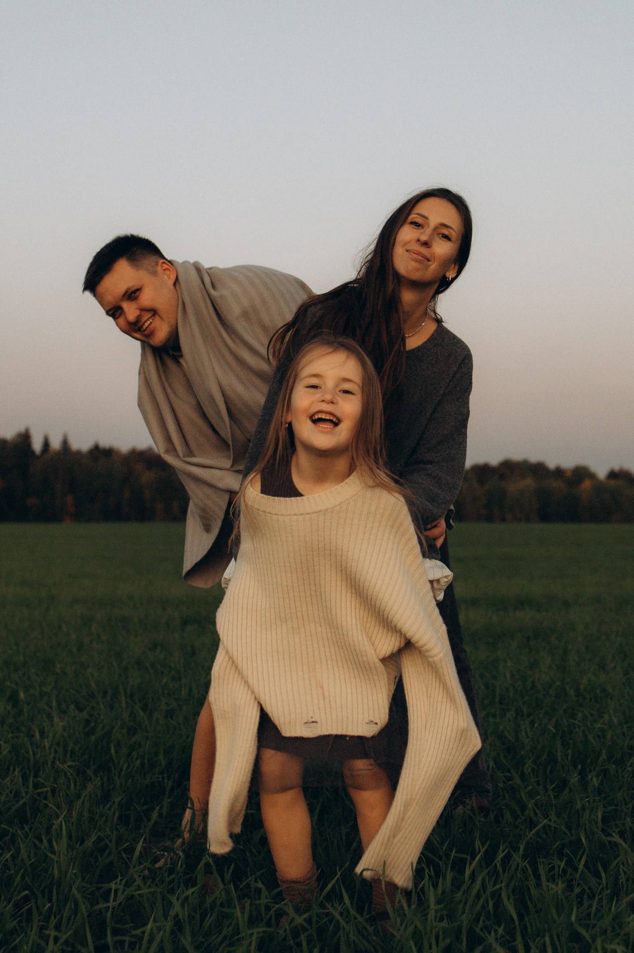 Алина, Алиса и Дима. Семейный фотограф в Ижевске Даша Денисова