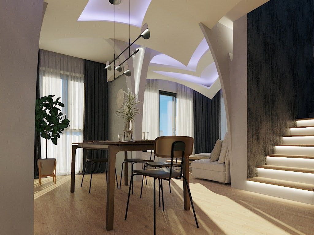 Дизайн проект интерьера танхауса в г. Сочи