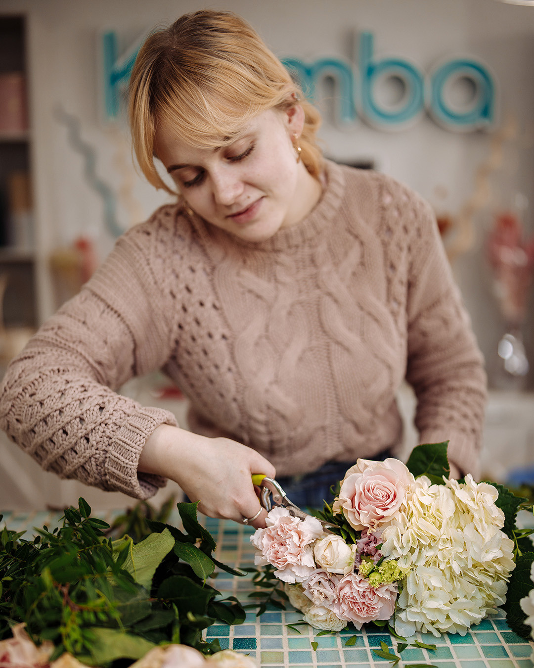 Цветочный магазин. Фотография