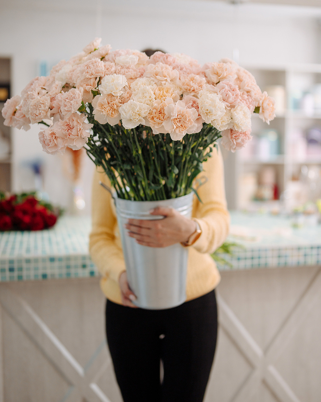 Цветочный магазин. Фотография