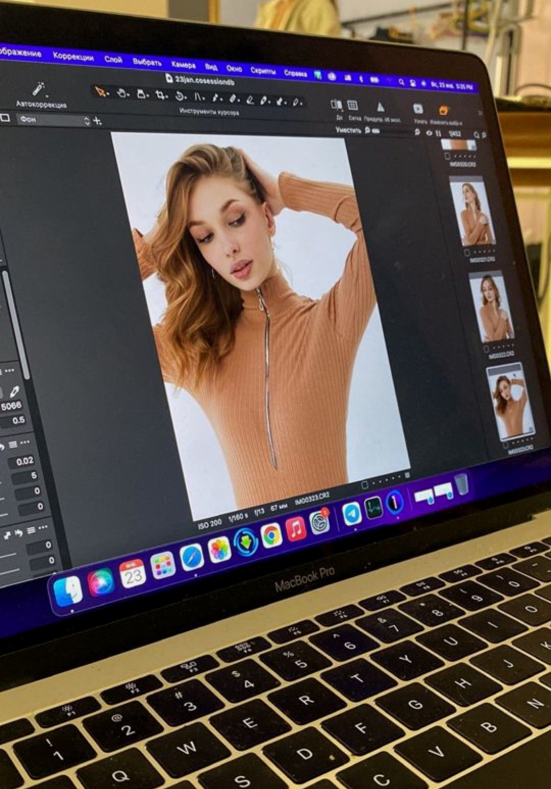 Полина. Фотограф Вадим Тренин — аналоговая ретрофотосъемка, танго-фотография,