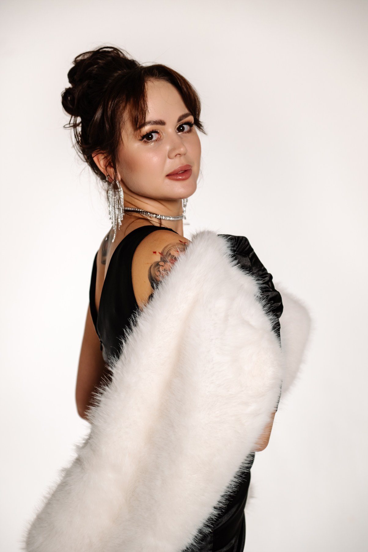 Индивидуальная. В шубке. Свадебный и сеейный фотограф в Санкт-Петербурге Елена Худякова