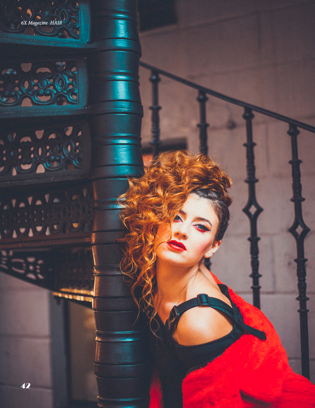 6X Hair Magazine. Фотограф Александра Степанова