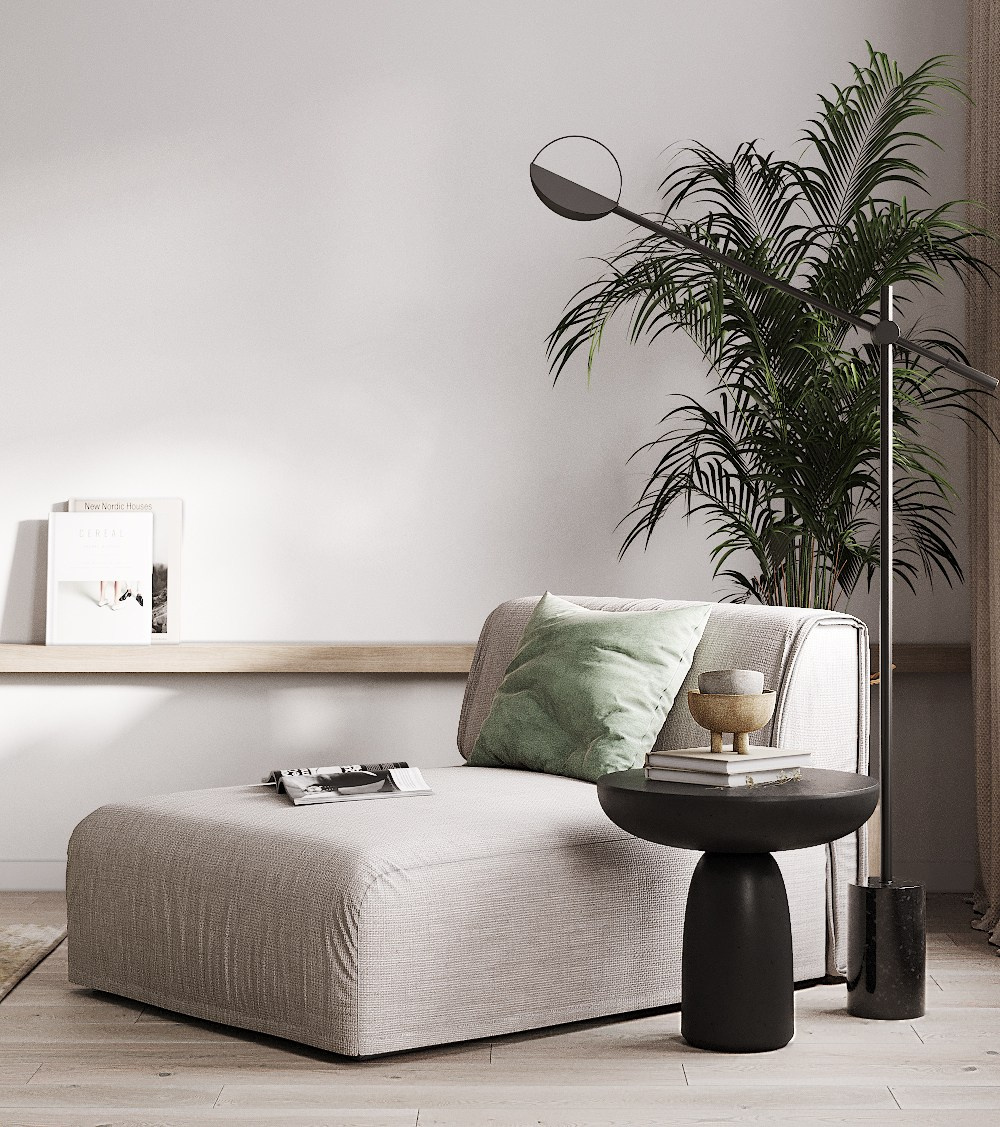 Современная гостиная. Дизайн интерьера под ключ премиум