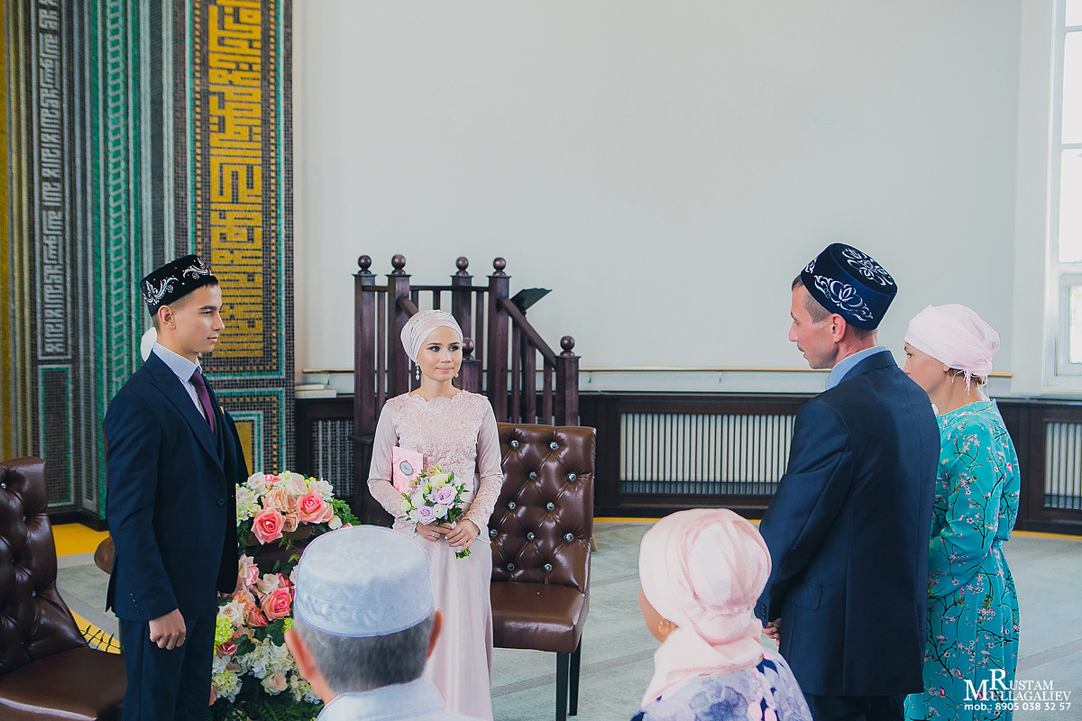 Никах в мечети. Свадебный и семейный фотограф | Муллагалиев Рустам | тел. 89050383257