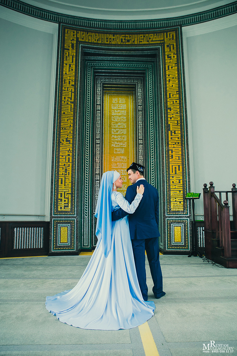 Красивый Никах в мечети Ярдэм. Свадебный и семейный фотограф | Муллагалиев Рустам | тел. 89050383257