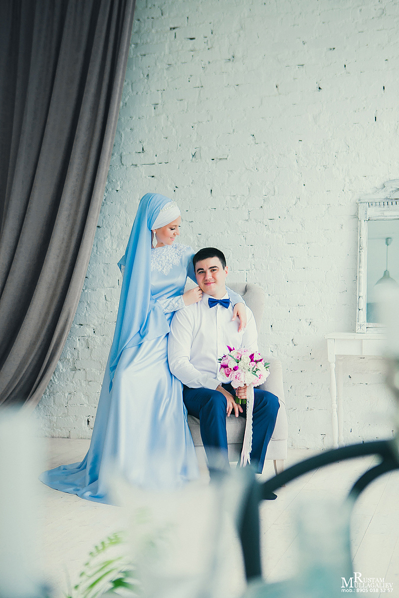 Красивый Никах в мечети Ярдэм. Свадебный и семейный фотограф | Муллагалиев Рустам | тел. 89050383257