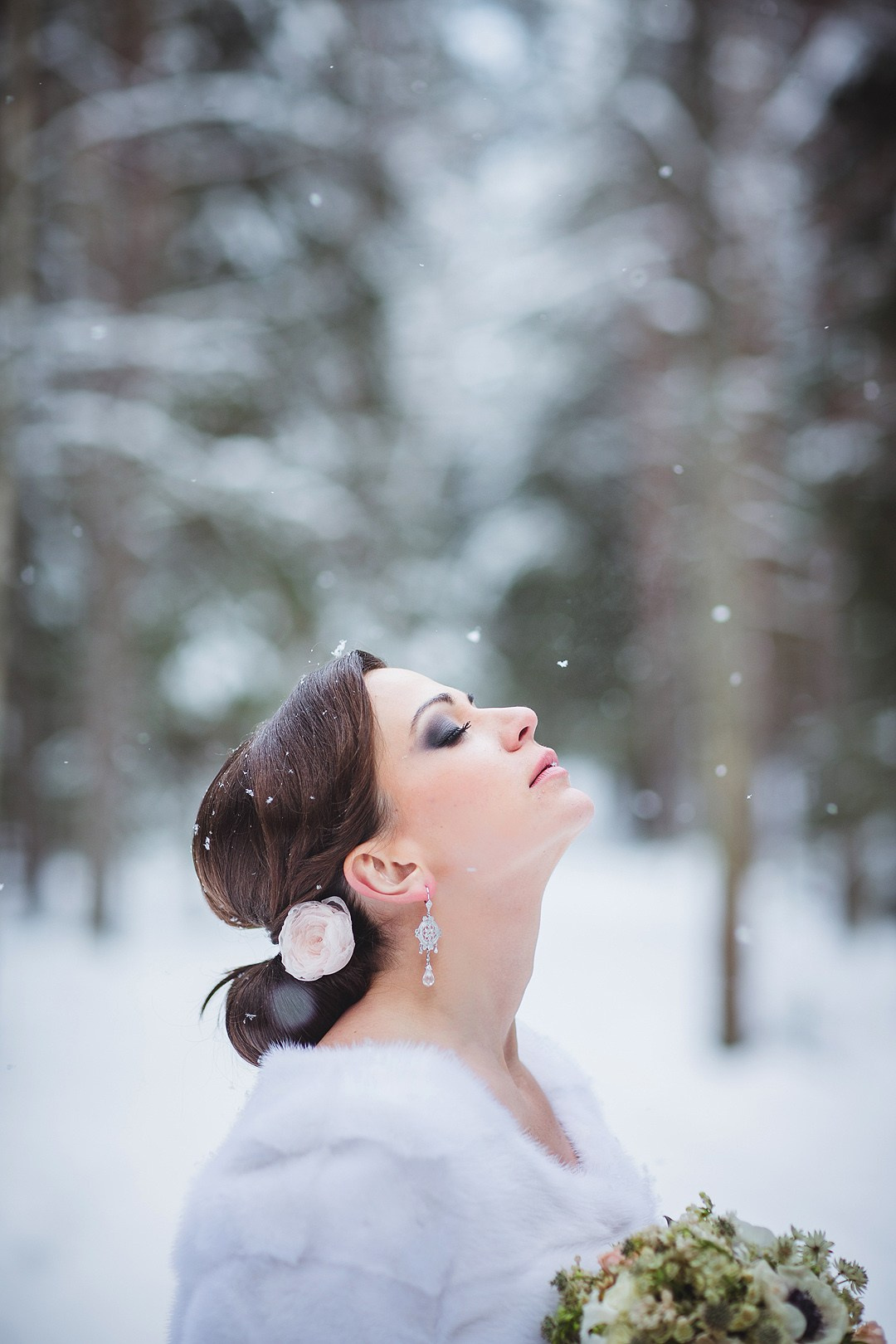 Зимняя свадьба. Семейный, портретный и свадебный фотограф в Санкт-Петербурге и Москве